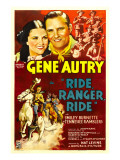 Ride, Ranger, Ride, Kay Hughes, Gene Autry, the Tennessee Ramblers, 1936 ジクレープリント