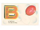 B is a Balloon Photo