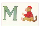 M, Monkey Posters