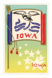 Flag of Iowa Posters