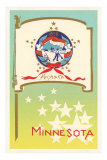 Flag of Minnesota Photo