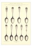 Simple Silverware Patterns Photo