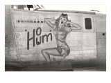 Nose art, « Ho Hmm ! », pin up Affiche