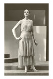 Twenties Mannequin in Long Lace Dress Photo