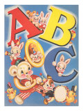 ABC Animal Book Prints