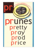 PR for Prunes Plakater