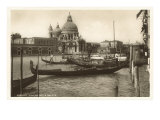Gondolas and Salute Church, Venice, Italy Photo