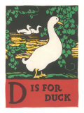 D is for Duck Prints