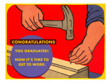 Hammer and Nail for Graduate Digitálně vytištěná reprodukce