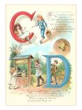 Poems with C and D Prints