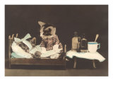 Kitten Nurse Lámina giclée