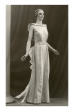 Twenties Mannequin in Long Dress Prints