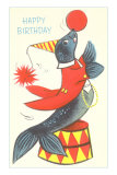 Happy Birthday, Performing Seal Posters