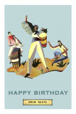 Happy Birthday, Drummers Poster
