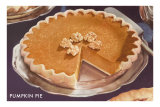 Pumpkin Pie with Walnuts Posters