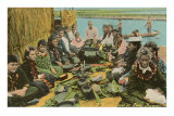 Luau, Hawaii Posters