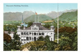 Royal Palace, Honolulu, Hawaii Posters