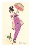 French Fashion, Dog Posters