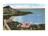 Waikiki Beach, Honolulu, Hawaii Posters