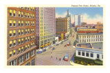 Five Points, Atlanta, Georgia Prints
