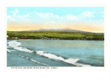 Hilo and Mauna Kea. Hawaii Prints