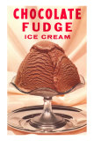 Chocolate Fudge Ice Cream Prints