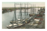 Tall Ships, Savannah, Georgia Kunstdruck