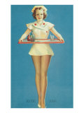 Doctor's Orders, Nurse with Tray Posters