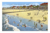 Beach, Savannah, Georgia Poster
