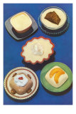 Five Desserts Posters