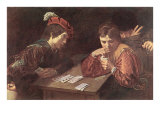 Juego de cartas renacentista (pintura) Lámina giclée Juego de cartas renacentista (pintura) Lámina giclée