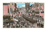 Peachtree Street Parade, Atlanta, Georgia Prints