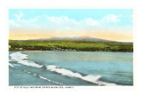 Hilo and Mauna Kea. Hawaii Prints