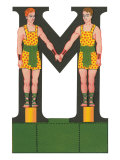 M For Men in Spotted Togas Prints