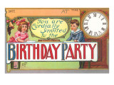 Birthday Invitation Posters