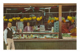 Chinese Fruit Sellers Posters