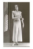 Twenties Mannequin in Long Dress Posters