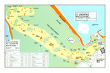 Map of St. Andrews Golf Course Poster