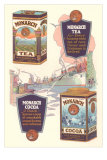 Advertisement for Monarch Cocoa and Tea Plakát Advertisement for Monarch Cocoa and Tea Plakát