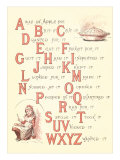 Victorian Alphabet Jingle Posters