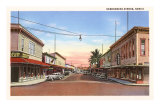 Kamehameha Avenue, Hilo, Hawaii Print