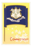 Connecticut State Flag Print