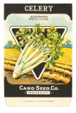 Celery Seed Packet Posters