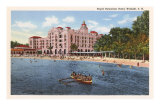 Royal Hawaiian Hotel, Waikiki, Hawaii Prints