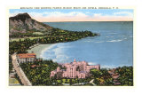 Waikiki Beach, Honolulu, Hawaii Posters