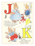 J is for Jam, K is for Kite Posters