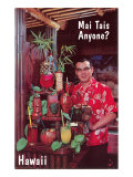 Mai Tais Anyone Tiki Cocktails Print