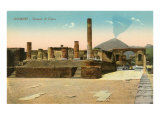 Temple of Jupiter, Pompeii, Italy Prints