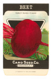 Beet Seed Packet Posters
