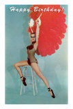 Happy Birthday, Fan Dancer Posters